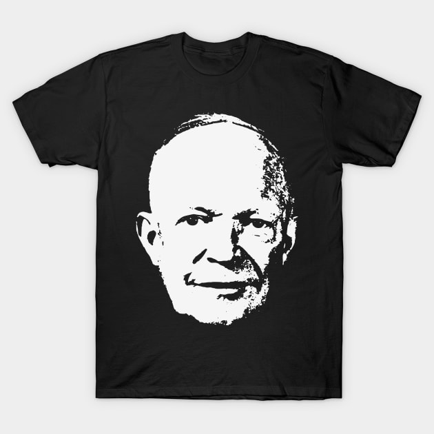 Dwight D. Eisenhower Minimalistic Pop Art T-Shirt by Nerd_art